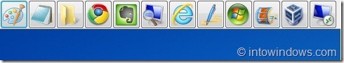 Barra de herramientas de escritorio XP para Windows 7 SP1