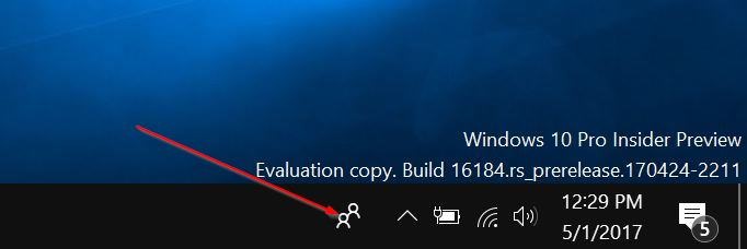 agregar o quitar barra de personas de la barra de tareas de Windows 10 pic01