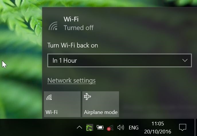 activar automáticamente Wi Fi Windows 10 pic2