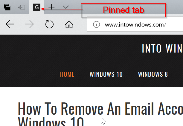 evite cerrar accidentalmente las pestañas del navegador Edge en Windows 10 pic2