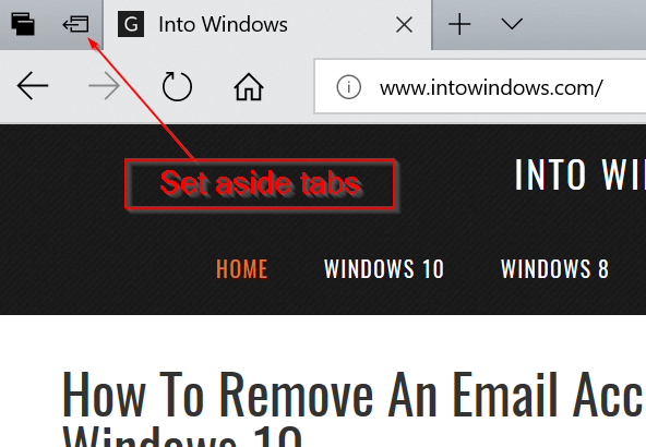 evite cerrar accidentalmente las pestañas del navegador Edge en Windows 10 pic3