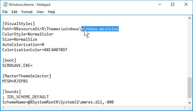 cambiar el color de la barra de título en Windows 10 step10