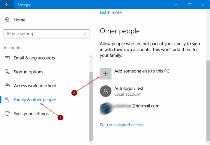crear una nueva cuenta de administrador en Windows 10 pic1