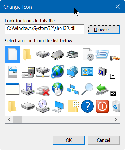 crear cerrar, hibernar, cerrar sesión de acceso directo en el escritorio Windows 10 step4