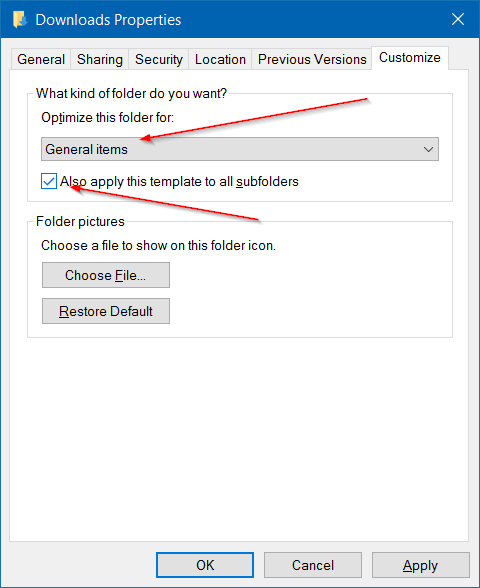 carpeta de descargas se abre lentamente en Windows 10 step3