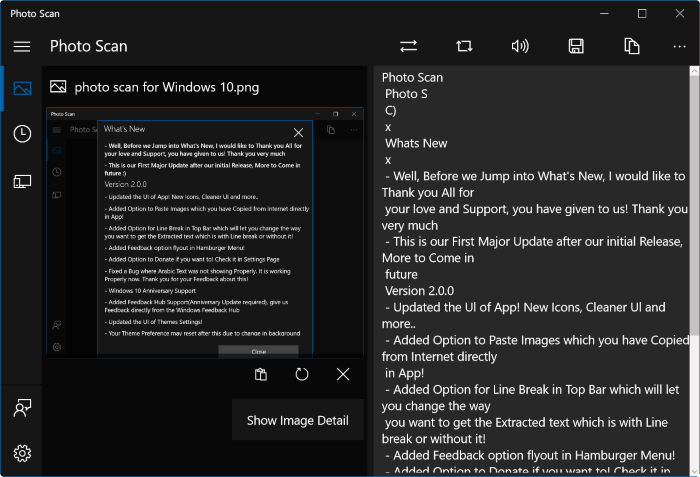 extraer texto de una imagen de forma gratuita en Windows 10 pic6
