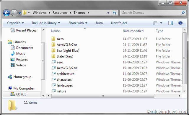 Instalar/Aplicar temas de terceros en Windows 7 pic2