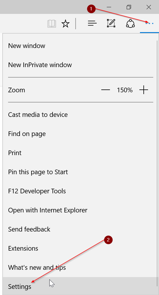 importar contraseñas de Internet Explorer a Edge pic1