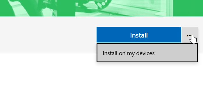 instalar en mis dispositivos en Windows 10