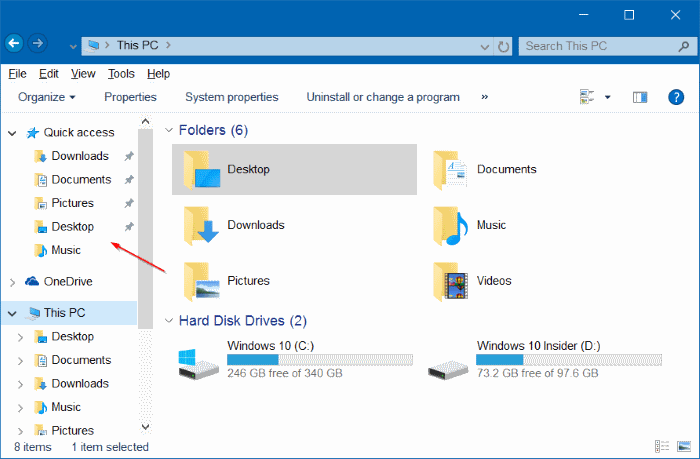 hacer que el Explorador de archivos de Windows 10 se vea como Windows 7 pic2