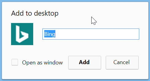 anclar sitios web a la barra de tareas en Windows 10 pic2