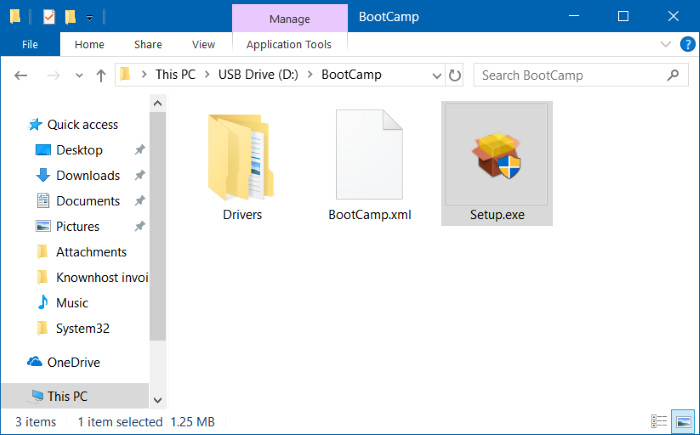 reparar y actualizar controladores boot camp en Windows 10 (6)