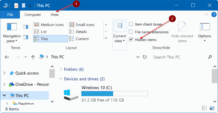 reset Microsoft Edge in Windows 10 pic1