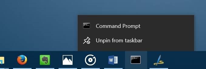 ejecutar un programa anclado en la barra de tareas como administrador de Windows 10 pic2