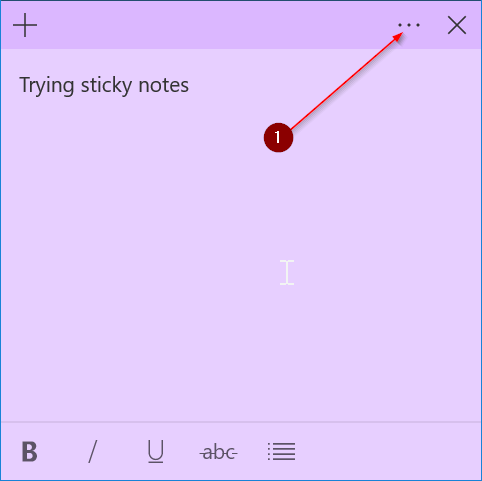 sign in or out of sticky notes in windows 10 pic6.2