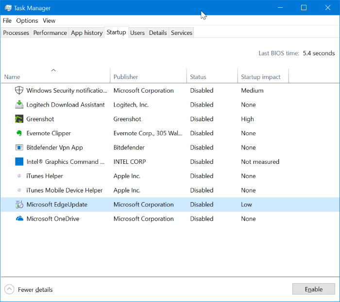 iniciar Windows 10 en modo de arranque limpio pic3