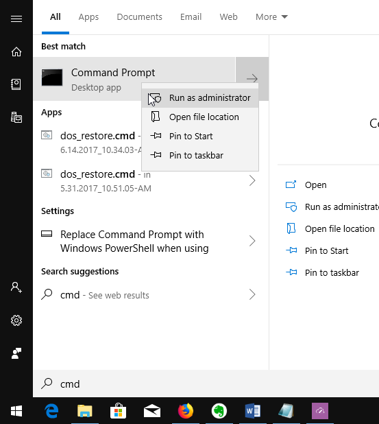 la papelera de reciclaje está dañada en Windows 10