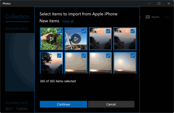 transferir fotos del iPhone a Windows 10 PC pic3