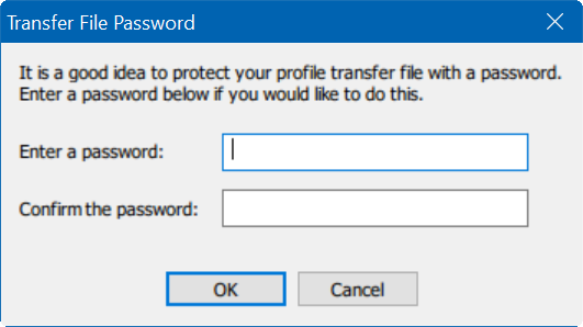 transferir perfiles de usuario en Windows 10 step4