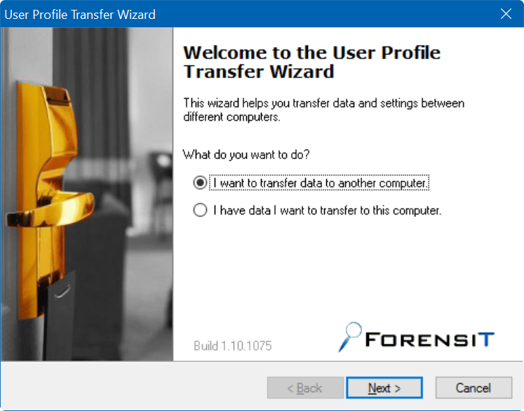 transferir perfiles de usuario en Windows 10