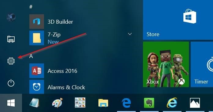desactivar la sincronización del tema del fondo de escritorio en Windows 10 step1