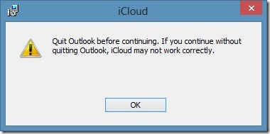 use icloud on Windows step1