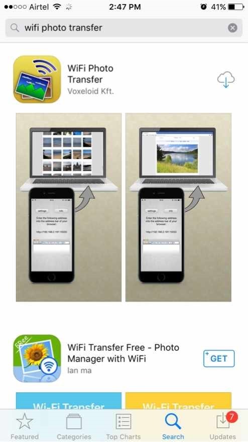 transferir fotos de forma inalámbrica desde el iPhone a Windows 10 PC pic3